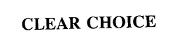 CLEAR CHOICE trademark