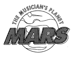 MARS THE MUSICIAN'S PLANET trademark