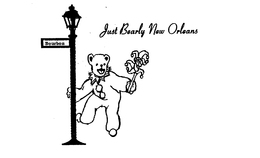 BOURBON JUST BEARLY NEW ORLEANS trademark