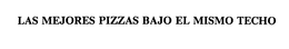 LAS MEJORES PIZZAS BAJO EL MISMO TECHO trademark