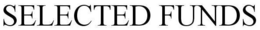 SELECTED FUNDS trademark