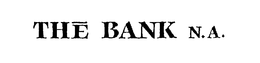THE BANK N.A. trademark