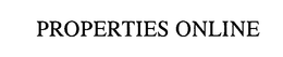 PROPERTIES ONLINE trademark