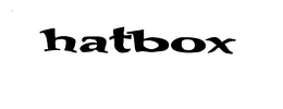 HATBOX trademark