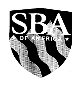 SBA OF AMERICA trademark