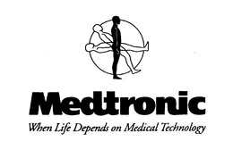 MEDTRONIC WHEN LIFE DEPENDS ON MEDICAL TECHNOLOGY trademark