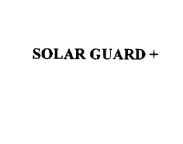 SOLAR GUARD PLUS trademark