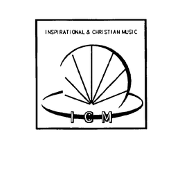 ICM INSPIRATIONAL & CHRISTIAN MUSIC trademark