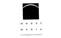 MODUS  M E D I A  INTERNATIONAL trademark