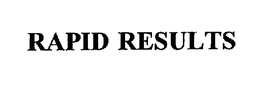 RAPID RESULTS trademark