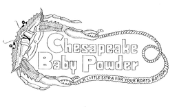 CHESAPEAKE BABY POWDER A LITTLE EXTRA FOR YOUR BOATS BOTTOM trademark