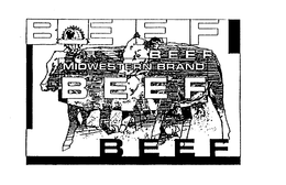 MIDWESTERN BRAND BEEF trademark