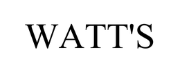WATT'S trademark