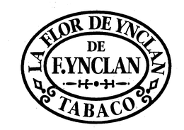 LA FLOR DE YNCLAN TABACO DE F. YNCLAN trademark
