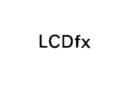 LCDFX trademark