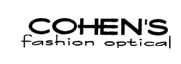 COHEN'S FASHION OPTICAL trademark