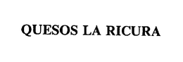 QUESOS LA RICURA trademark