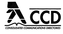 CCD CONSOLIDATED COMMUNICATIONS DIRECTORIES trademark