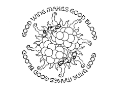 GOOD WINE MAKES GOOD BLOOD trademark