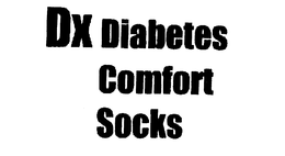 DX DIABETES COMFORT SOCKS trademark
