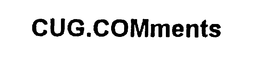 CUG.COMMENTS trademark