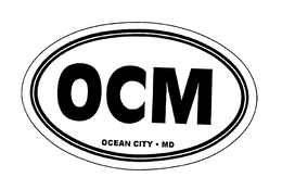 OCM OCEAN CITY * MD trademark