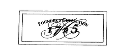 1725 FOUNDER'S COLLECTION trademark