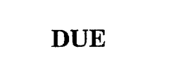 DUE trademark