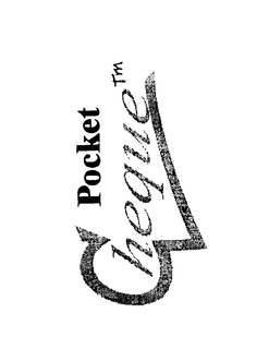 POCKET CHEQUE trademark