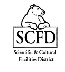 SCFD SCIENTIFIC & CULTURAL FACILITIES DISTRICT trademark