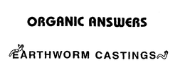 ORGANIC ANSWERS EARTHWORM CASTINGS trademark
