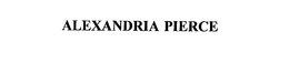 ALEXANDRIA PIERCE trademark