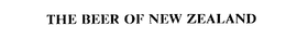 THE BEER OF NEW ZEALAND trademark