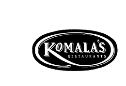 KOMALA'S RESTAURANTS trademark