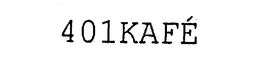 401KAFE trademark