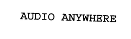 AUDIO ANYWHERE trademark