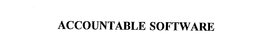 ACCOUNTABLE SOFTWARE trademark