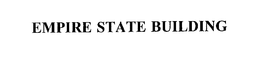 EMPIRE STATE BUILDING trademark