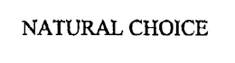 NATURAL CHOICE trademark