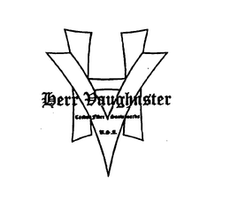 HV HERR VAUGHNSTER CARBON FIBER SNOWBOARDS U.S.A. trademark