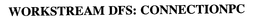 WORKSTREAM DFS: CONNECTIONPC trademark