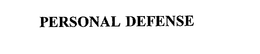 PERSONAL DEFENSE trademark