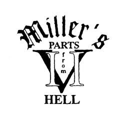 MILLER'S PARTS FROM HELL VII trademark