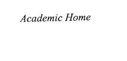 ACADEMIC HOME trademark
