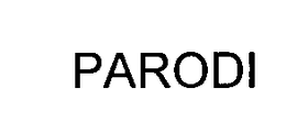 PARODI trademark
