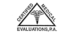 CERTIFIED MEDICAL EVALUATIONS, P.A. trademark