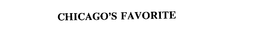 CHICAGO'S FAVORITE trademark
