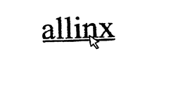 ALLINX trademark