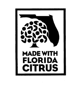 MADE WITH FLORIDA CITRUS trademark