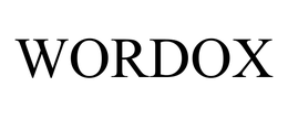 WORDOX trademark